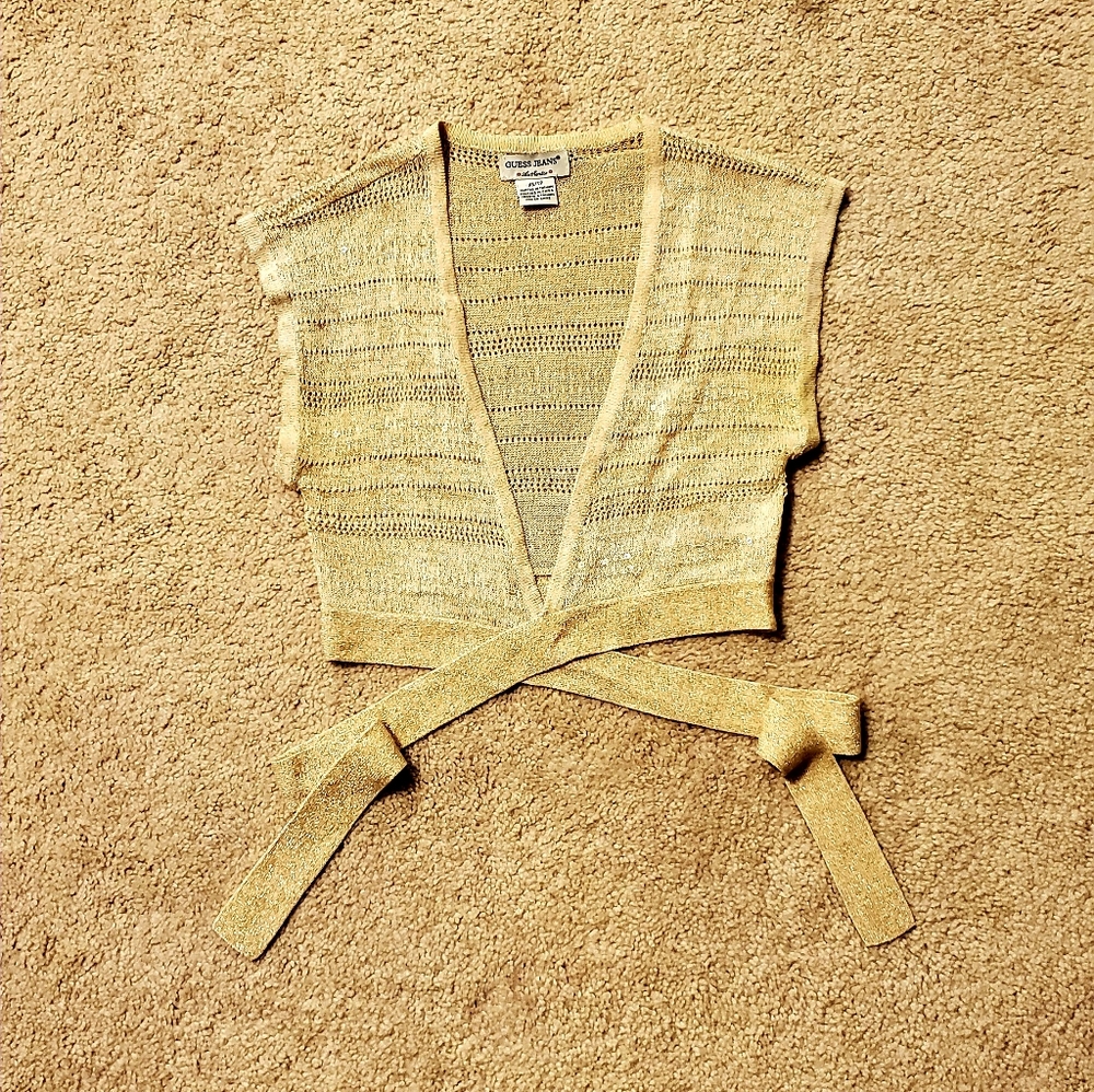 Guess summer tie top